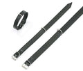 Karlie RONDO Leren Halsband Zwart - 24 mm, 42 cm