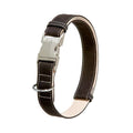 Karlie Buffalo Ultra Halsband - Zwart/Beige - 40 mm / 55-75 cm
