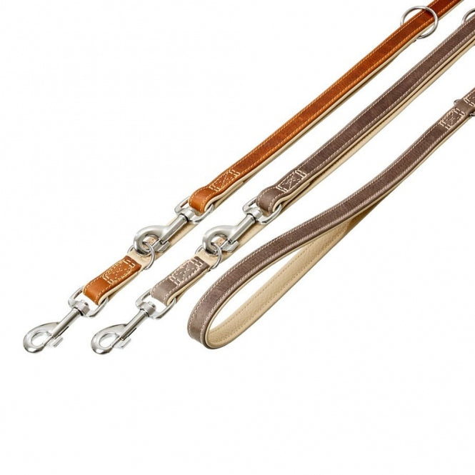 Karlie Comfort Hondenriem - 200cm / 14mm - Bruin