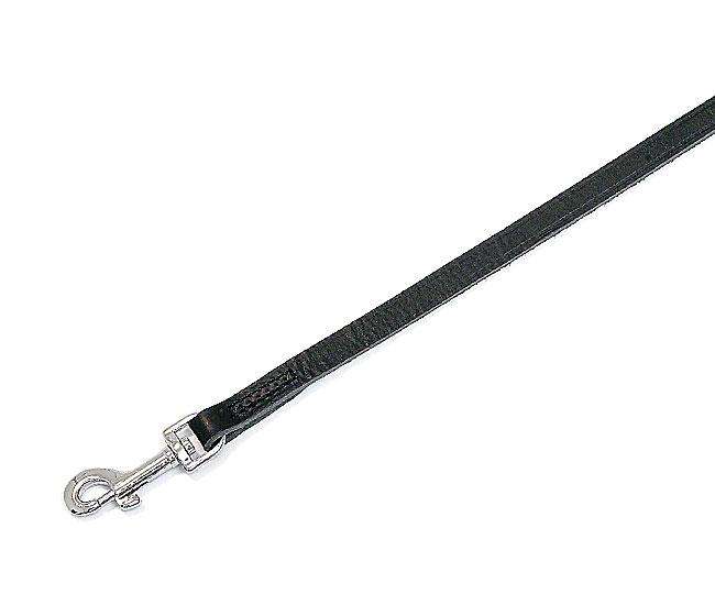 Karlie RONDO Hondenriem Genaaid - Zwart - 12 mm, 100 cm