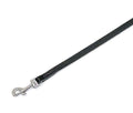Karlie RONDO Leren Looplijn - Zwart - 16 mm, 100 cm