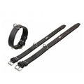 Karlie Rondo Halsband met Ring voor Adresplaatje - Zwart - 55cm/35mm