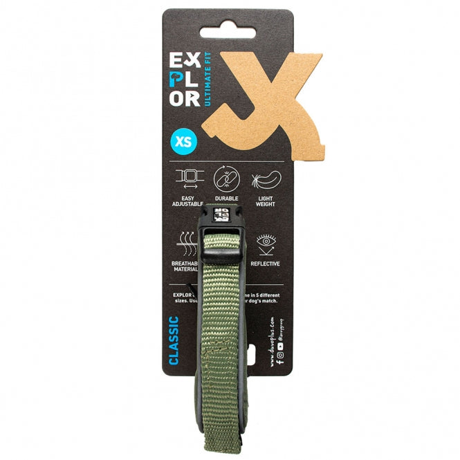 Duvoplus EXPLOR Ultimate Fit Comfy Halsband XL - Undercover Green