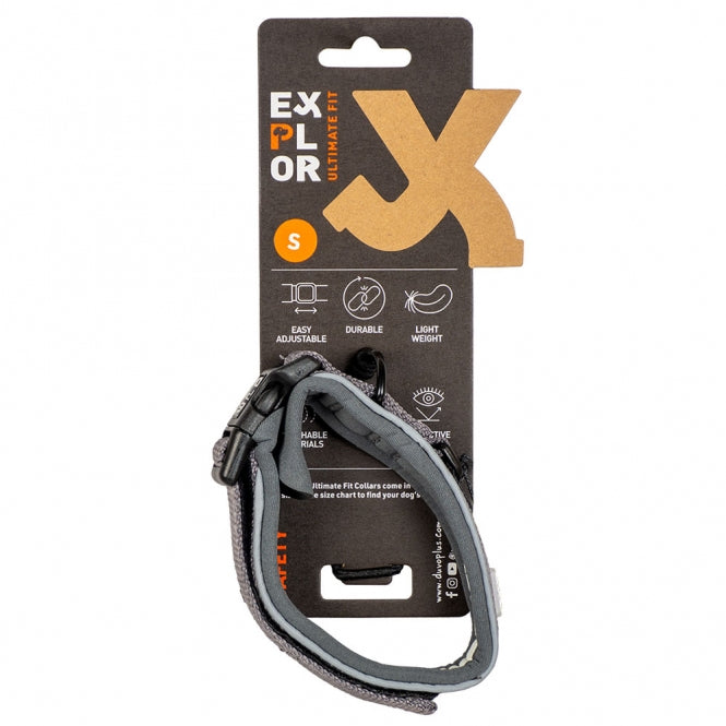 Duvoplus EXPLOR Ultimate Fit Comfy Halsband Safety - Silver Reflective - M