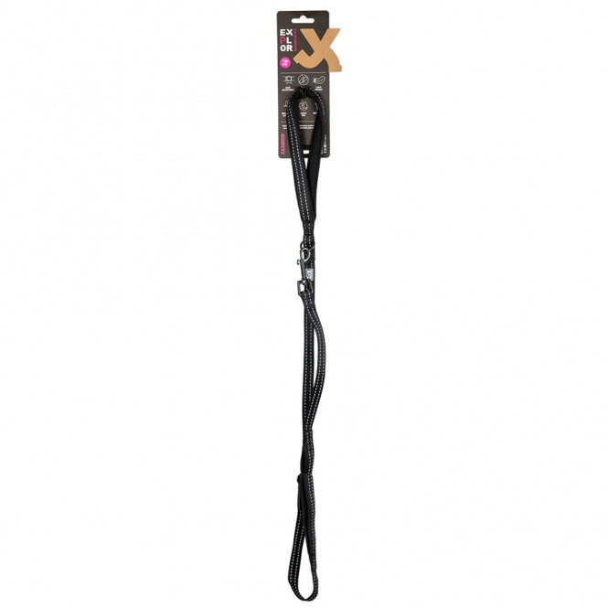 Duvoplus EXPLOR Ultimate Fit Autoleine - Granite Black - 130cm