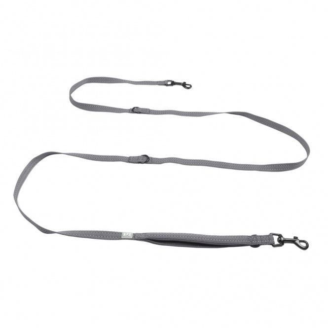 Duvoplus Trainingsleine EXPLOR Ultimate Fit Safety - Silver Reflective - 220cm
