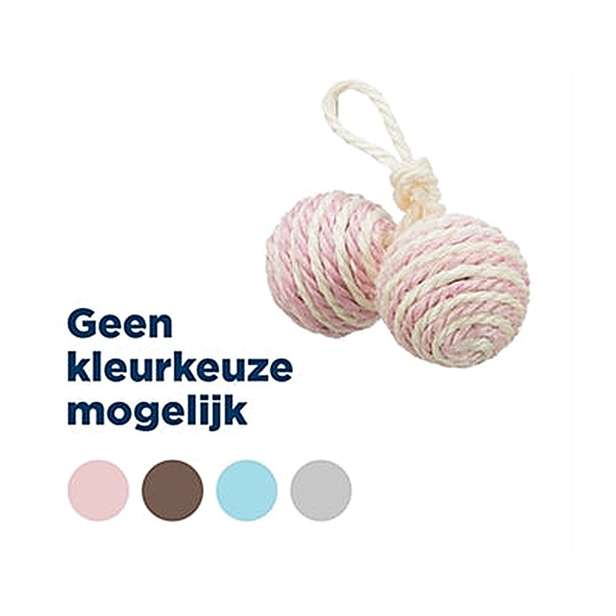 Trixie 2 Ballen+koord Sisal 4,5 cm 4 stuks