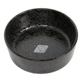 D&D Trendy Voerbak Jasper Zwart met Stippen - 16 cm
