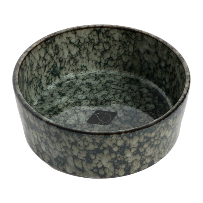 D&D Trendy Voerbak Jasper Groen Marmer - 13 cm