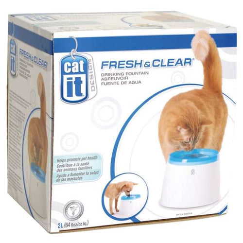 Catit Fresh+Clear Drinkfontein 2L - Blauw