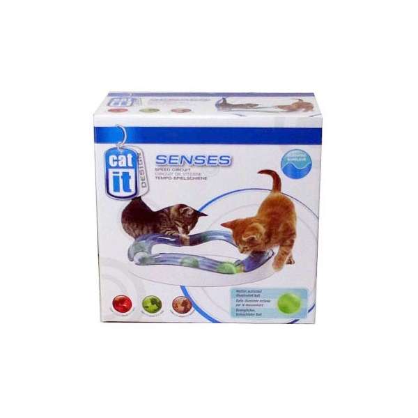 Catit Senses Speed Circuit - Tempo-Speelschiene met Licht