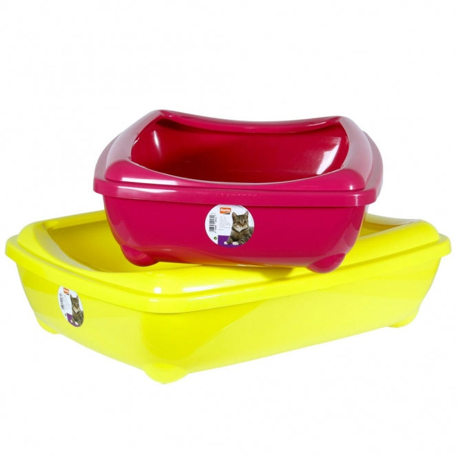 Karlie Flamingo Kattenbak met rand Arist-O-Tray Hawai - 57 x 43 x 16,5 cm