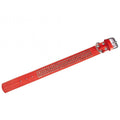 Karlie Vintage Halsband met Vierkante Nieten 50mm - Rood