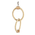 Duvoplus Dubbele Sisal Ring met Houten Blokken