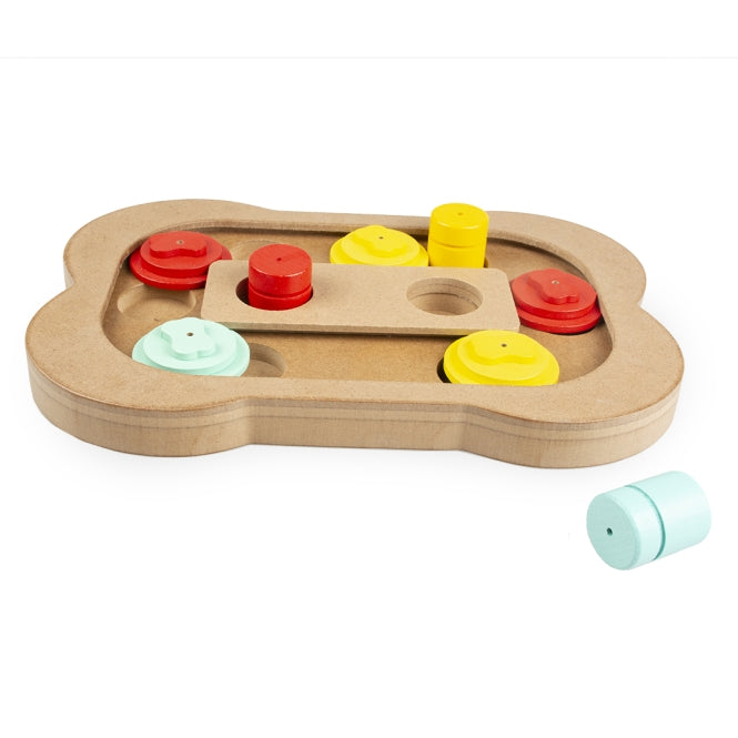 Duvoplus Intelligentie Speelpuzzel Slide n Snack Bot