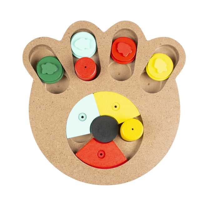 Duvoplus Intelligentie Puzzel Schuif en Snack Poot