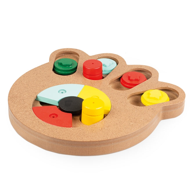 Duvoplus Intelligentie Puzzel Schuif en Snack Poot