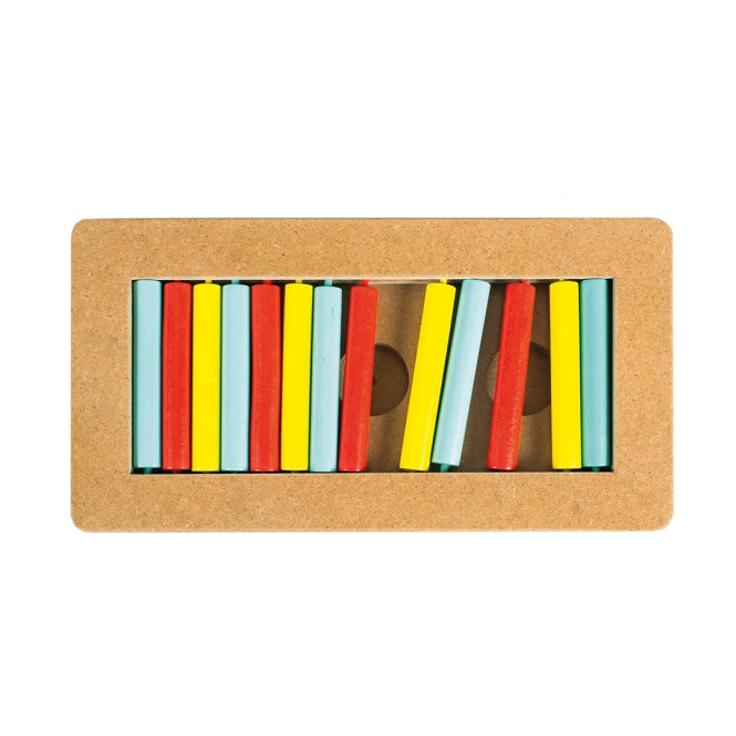 Duvoplus Intelligentiespel Slide n Snack Puzzle Rechthoek