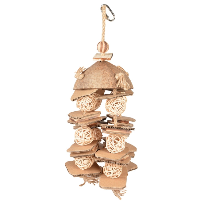 Duvoplus Coconut Jungle Hangend Speelgoed met Weidenkogels