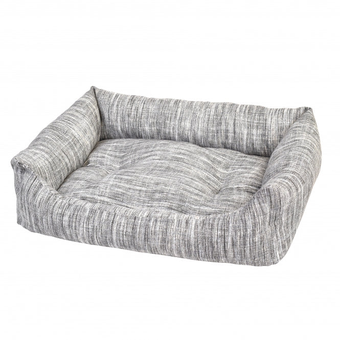 Duvo Hundebett Cliff rechthoekig hondenbed grijs 70x60x18 cm