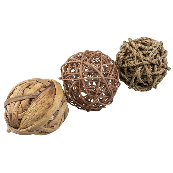 Duvoplus Speelballen voor Knaagdieren - 3 Stuks - 10 cm
