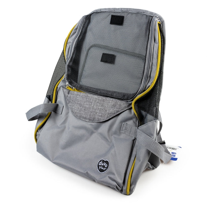 Duvoplus Rucksack Paris - Grijze Hondenrugzak