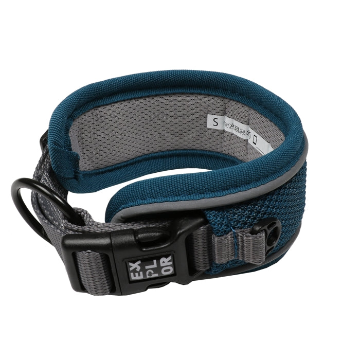 Duvoplus EXPLOR Ultimate Fit Control Halsband Petrol Blauw - M