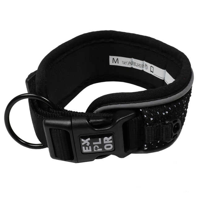 Duvoplus EXPLOR Ultimate Fit Control Halsband - Granite Black - S (34-38cm)