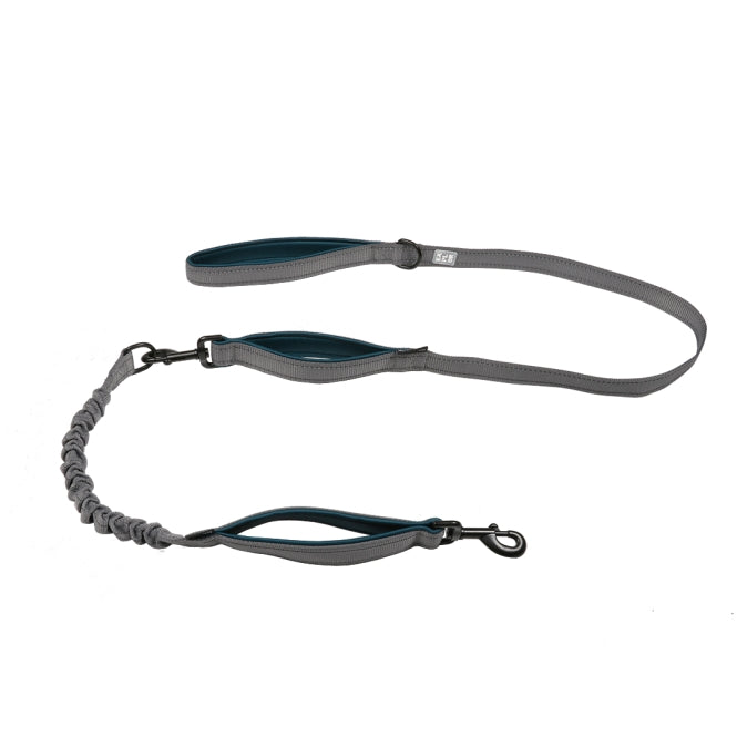 DuvoPlus EXPLOR Ultimate Fit 2-in-1 Riem Classic - Petrol Blauw - 180cm