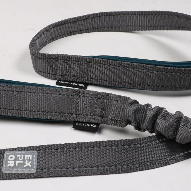 DuvoPlus EXPLOR Ultimate Fit 2-in-1 Riem Classic - Petrol Blauw - 180cm