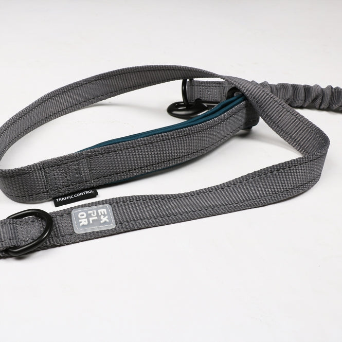 Duvoplus EXPLOR Ultimate Fit 2-in-1 Riem Classic - Petrol Blauw - 180cm