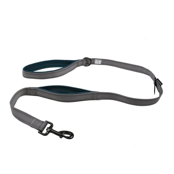Duvoplus EXPLOR Ultimate Fit On-The-Road Hondenriem - Petrol Blauw 130cm