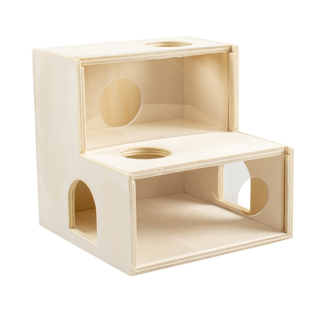 Duvoplus Houten Klimbuis met Plexiglas
