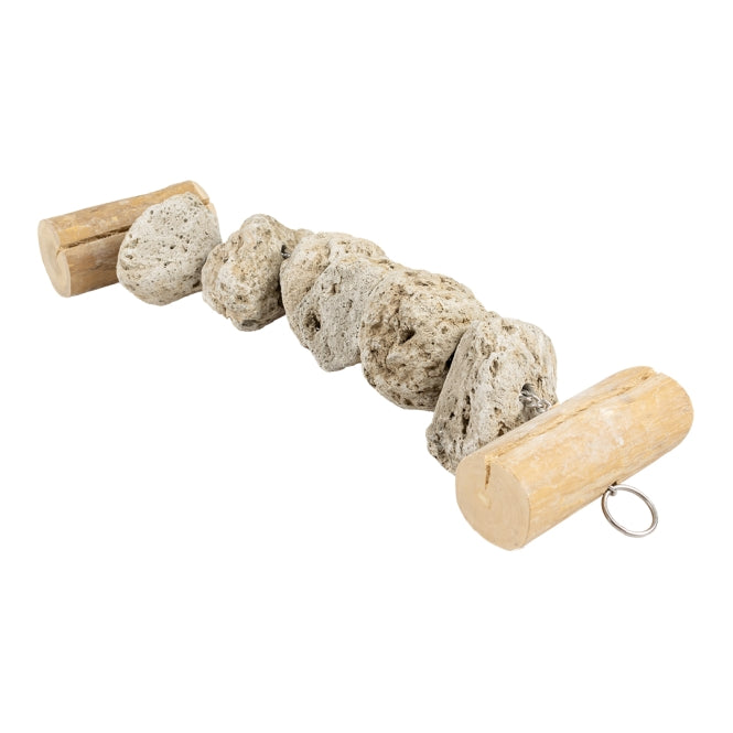 Duvoplus Vogelschommel Lavastenen - 50x11x11cm