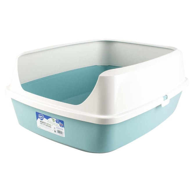 Duvoplus Katzentoilette Macy ECO - Wit/Aquarell