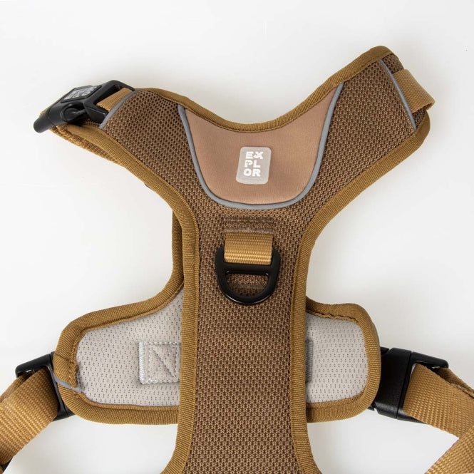 Duvoplus EXPLOR Ultimate Fit No-Pull hondentuig - Honey Gold - XS