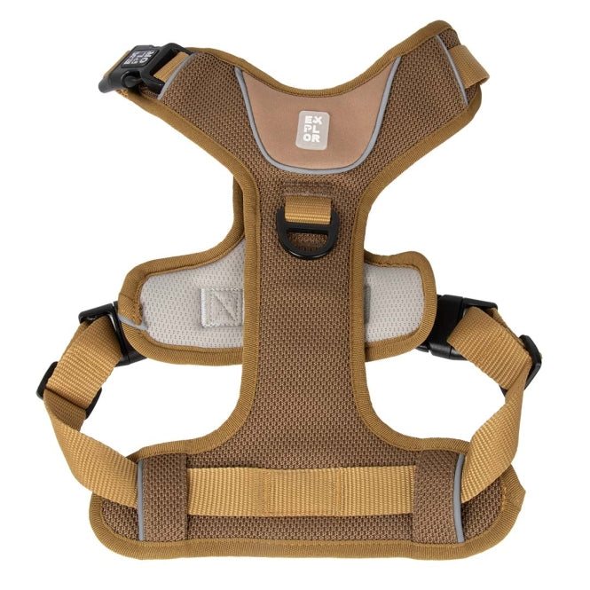 Duvoplus EXPLOR Ultimate Fit No-Pull-Tuig - Honey Gold - M (40-49cm)
