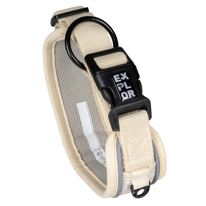 Duvoplus EXPLOR Ultimate Fit Control Halsband Fashion - Antique White - S (34-38cm)