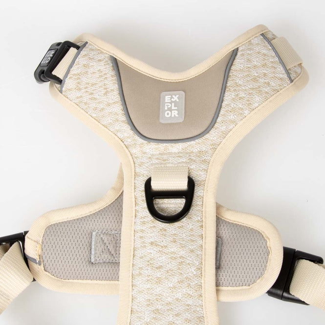 Duvoplus EXPLOR Ultimate Fit No-Pull Hondentuig - Antique White - XL