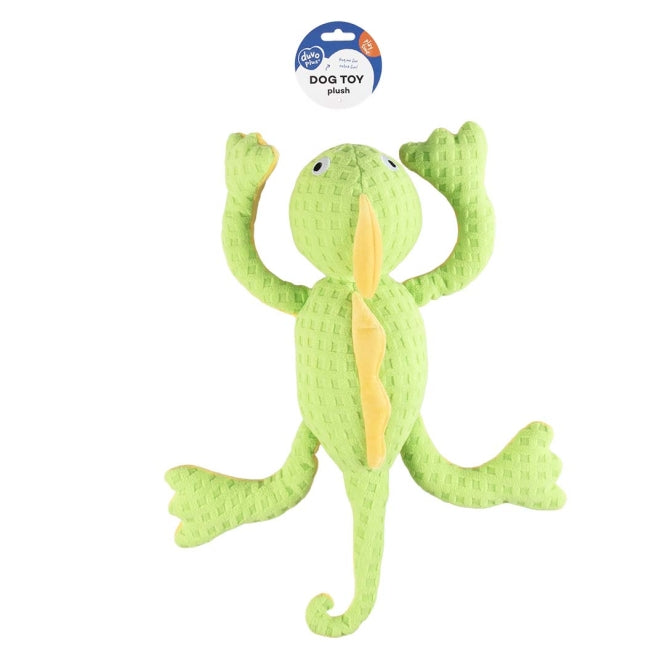 Duvoplus Crackle & Snuffle Salamander - Pluche Hondenspeelgoed