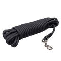 Duvoplus EXPLOR Trackingleine Classic rund - zwart - 5m/8mm