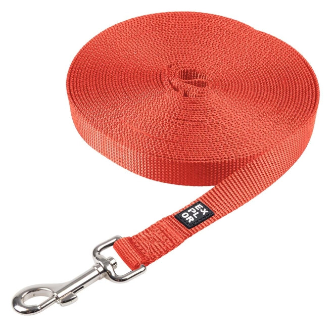 Duvoplus EXPLOR Trackingleine Classic Rood - 15m/20mm