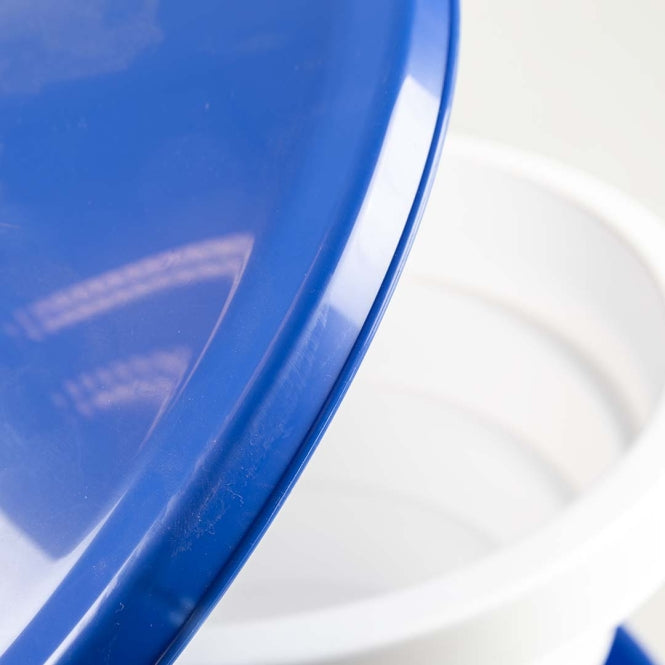 Duvoplus Kippendrinker met Handvat & Poten - Blauw - 15L