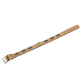 Karlie Art Buffalo Oak Halsband - Beige/Zwart, 70cm, 40mm