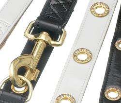 Karlie NOBLE LINE Hondenriem - Wit - 25 mm, 100 cm