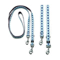 Karlie Art Joy Plus Trainingslijn RHOMBUS - Blauw - 200cm x 15mm