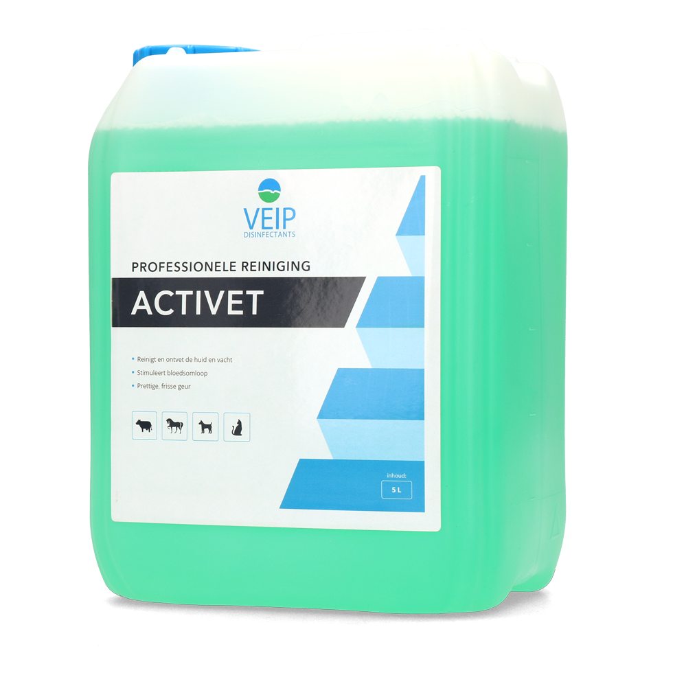 Veip Activet 5L - Huidreinigingsmiddel voor Dieren