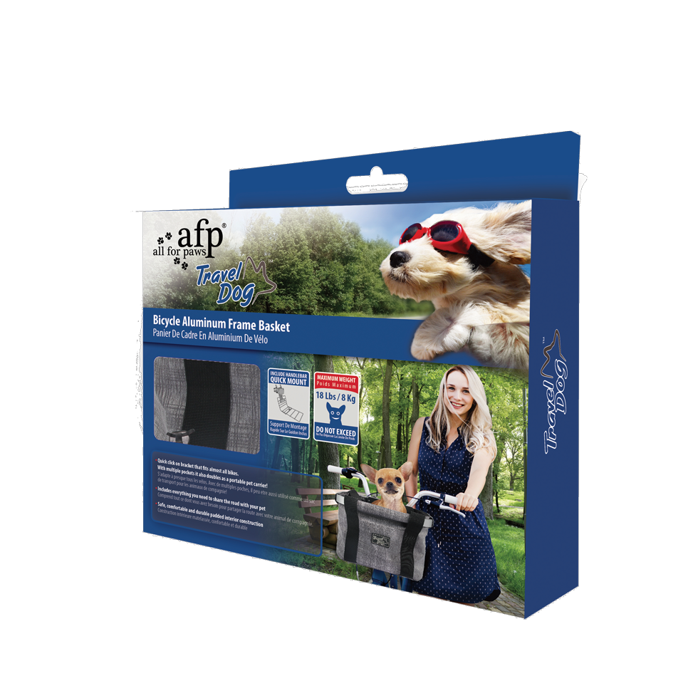 AFP Travel Dog - Easy-go Fietsmand voor Honden