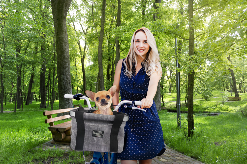 AFP Travel Dog - Easy-go Fietsmand voor Honden