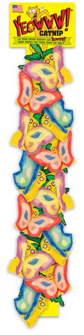 Yeowww! Display Strip Butterflies 12 stuks